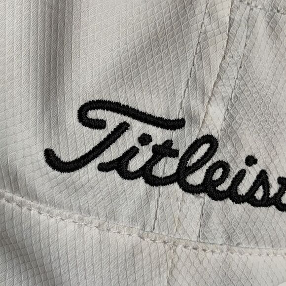 Golf Titleist Hat Performance Bucket White Embroidered Sun Cap - Picture 5 of 7